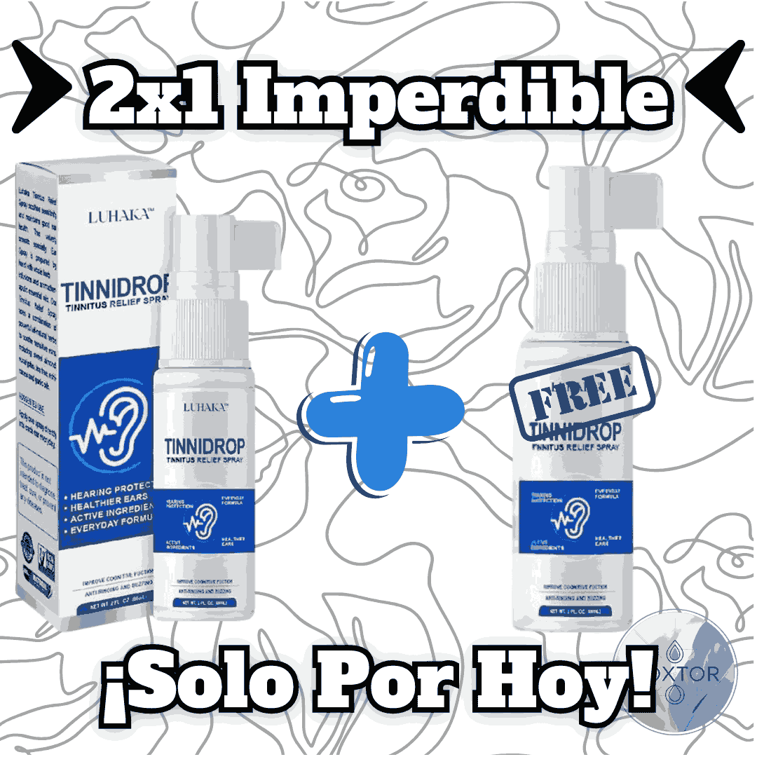 TINNIDROP SPRAY LIMPIADOR DE OIDO (2x1) - BoxtorShop hecho con 💖 en ColombiaTINNIDROP SPRAY LIMPIADOR DE OIDO (2x1)BoxtorShop hecho con 💖 en ColombiaBoxtorShop hecho con 💖 en Colombia01TINNIDROP SPRAY LIMPIADOR DE OIDO (2x1)